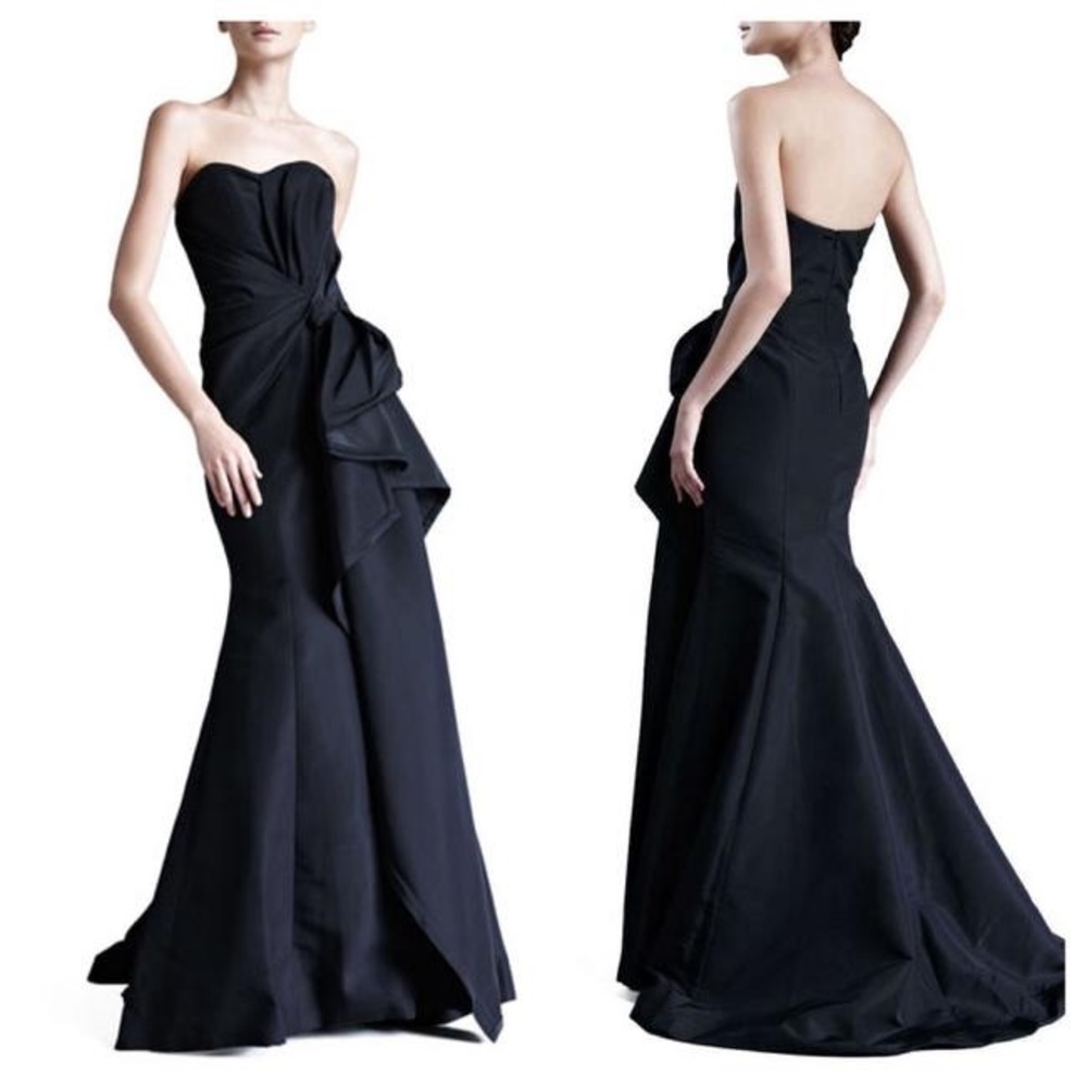 Carolina Herrera Strapless Gown
